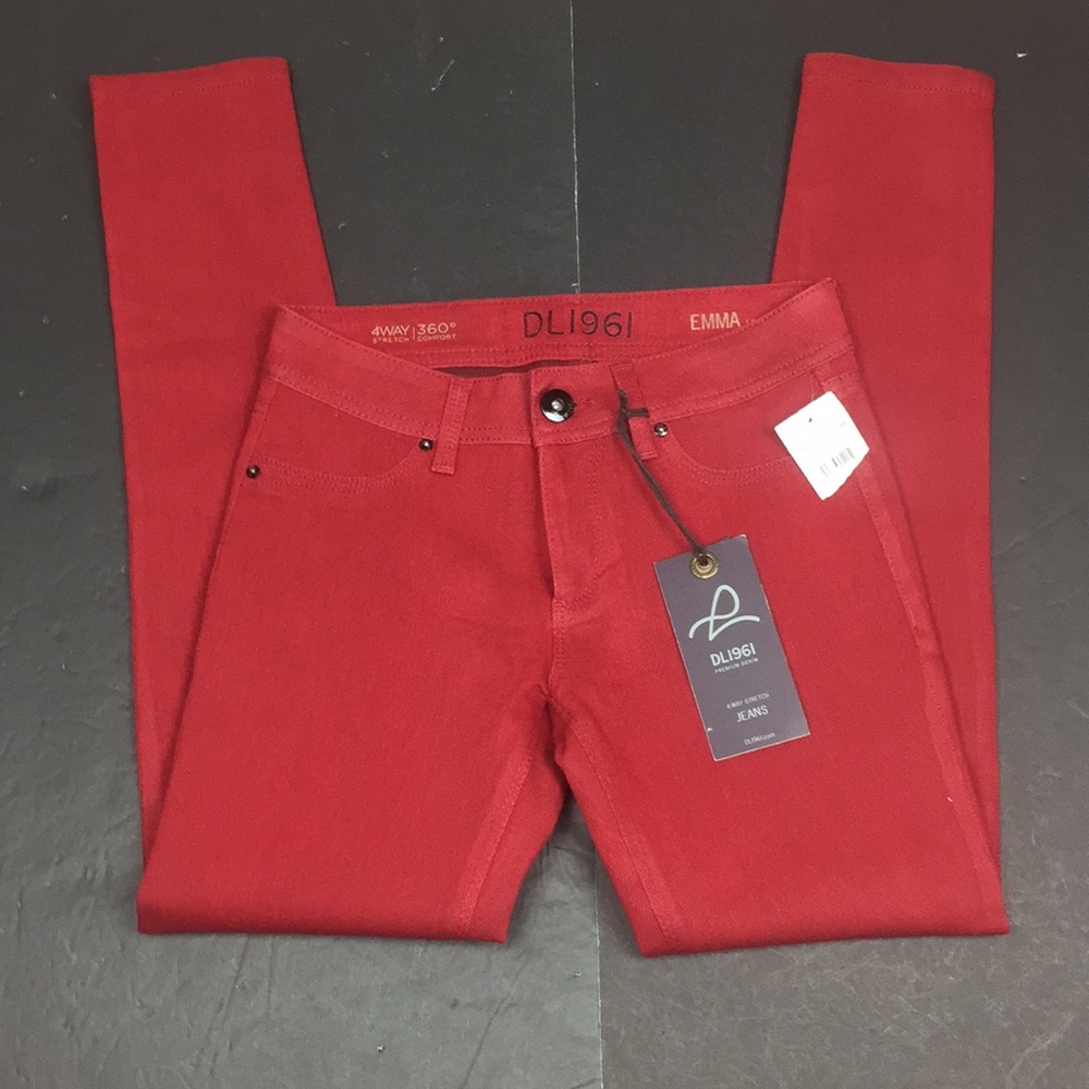 DL1961 EMMA LEGGING FLAME 4-way STRETCH NWT